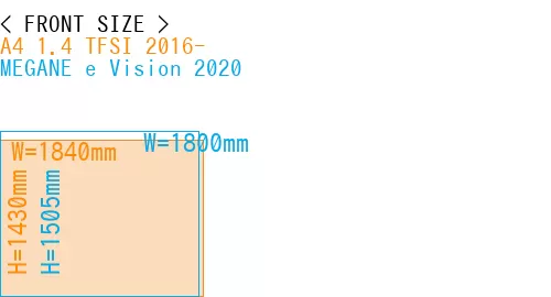 #A4 1.4 TFSI 2016- + MEGANE e Vision 2020